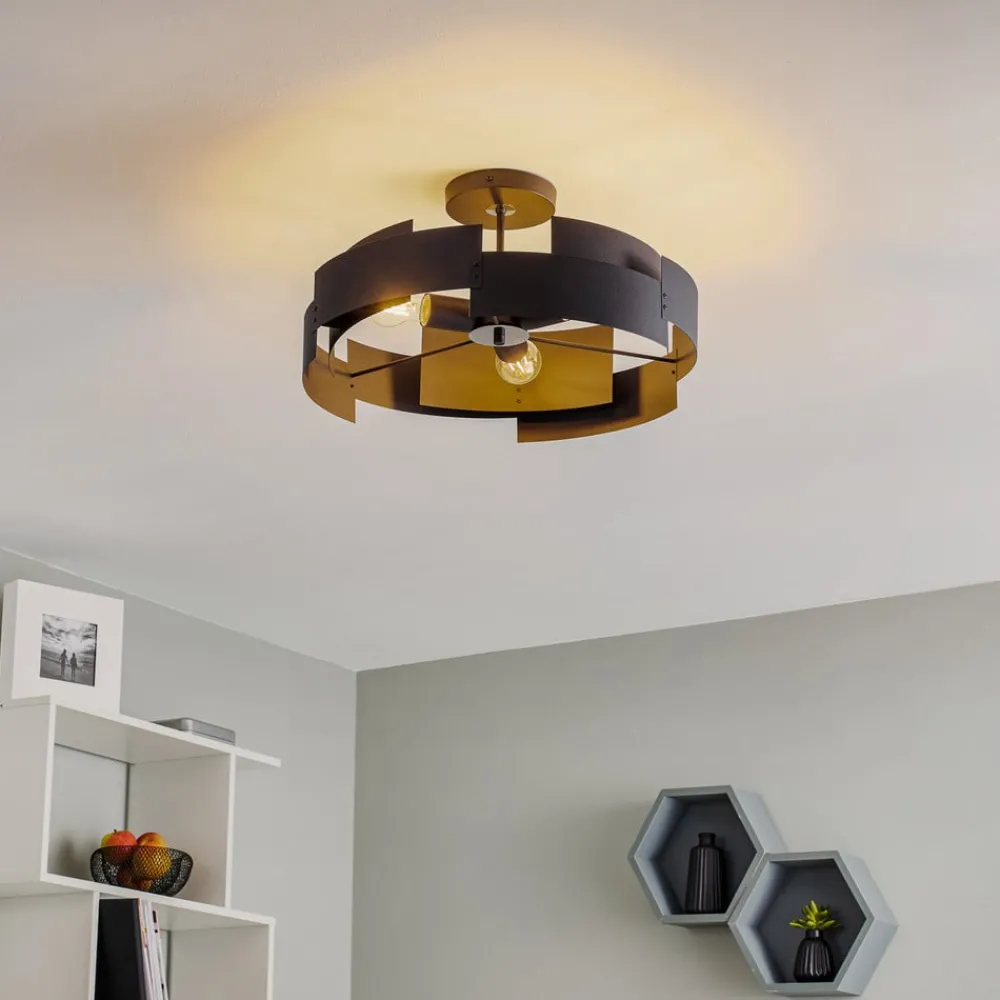 Loftlamper|Loftlamper ^ Euluna Loftlampe Tori, sort