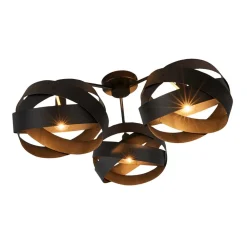 Loftlamper|Loftlamper ^ Euluna Loftlampe Tornado sort 3 lyskilder