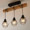 Loftlamper|Loftlamper ^ EGLO Loftlampe Townshend 5 med 3 gitterskærme