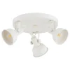 Argon Loftlamper|Loftlamper > Loftlampe Trogir, beige, 3 lyskilder, stål, Ø 30 cm