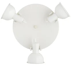 Argon Loftlamper|Loftlamper > Loftlampe Trogir, beige, 3 lyskilder, stål, Ø 30 cm