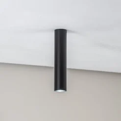 SOLLUX LIGHTING Loftlamper|Spotlights > Loftlampe Tube i cylinderform, sort