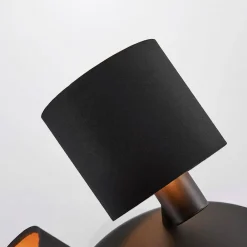 Lindby Spotlights > Loftlampe Vasilia i sort og guld, 3 lyskilder.