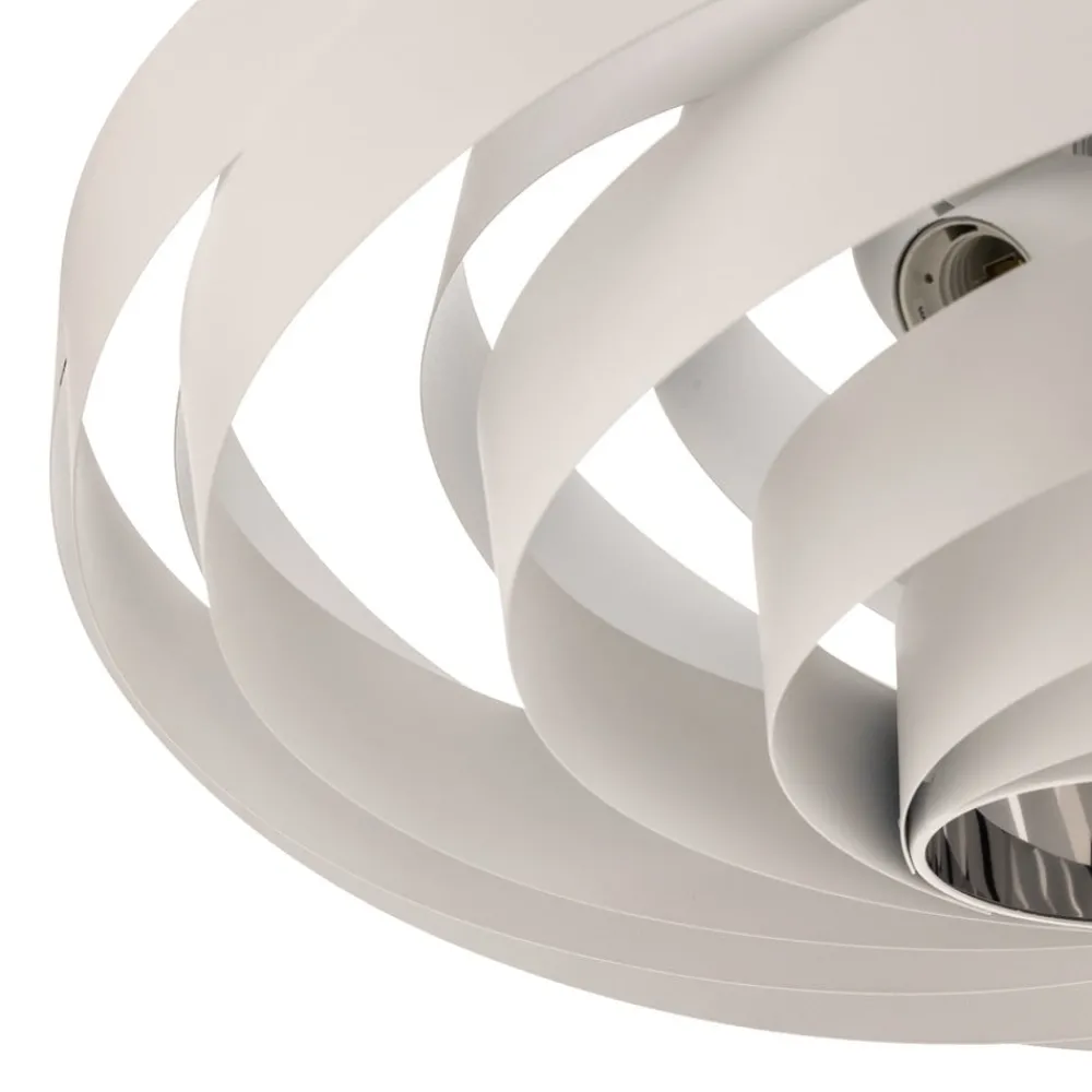 Domiluce Gang|Loftlamper > Loftlampe Vento, hvid, Ø 60 cm, metal, E27