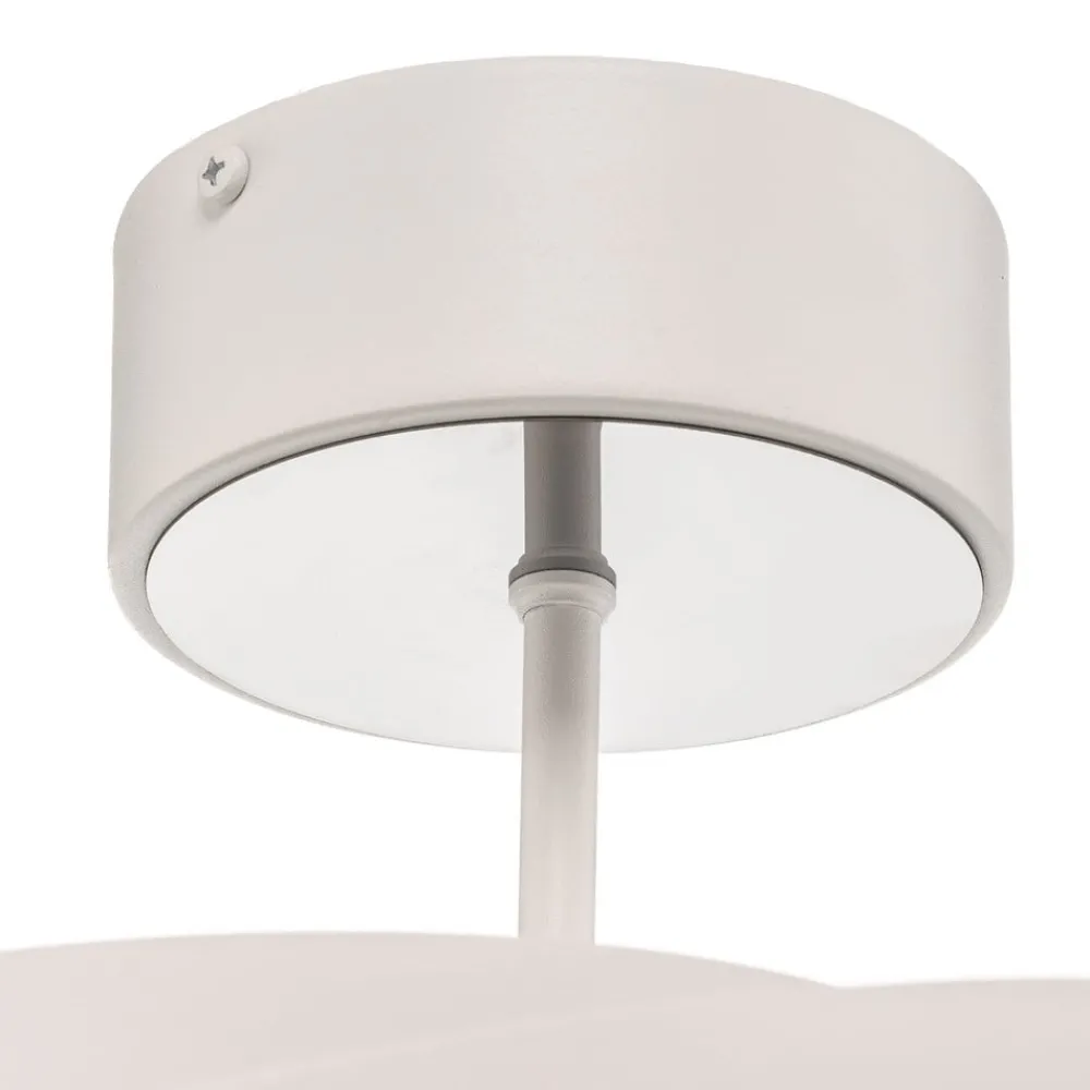 Domiluce Gang|Loftlamper > Loftlampe Vento, hvid, Ø 60 cm, metal, E27