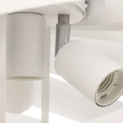 Domiluce Gang|Loftlamper > Loftlampe Vento, hvid, Ø 60 cm, metal, E27