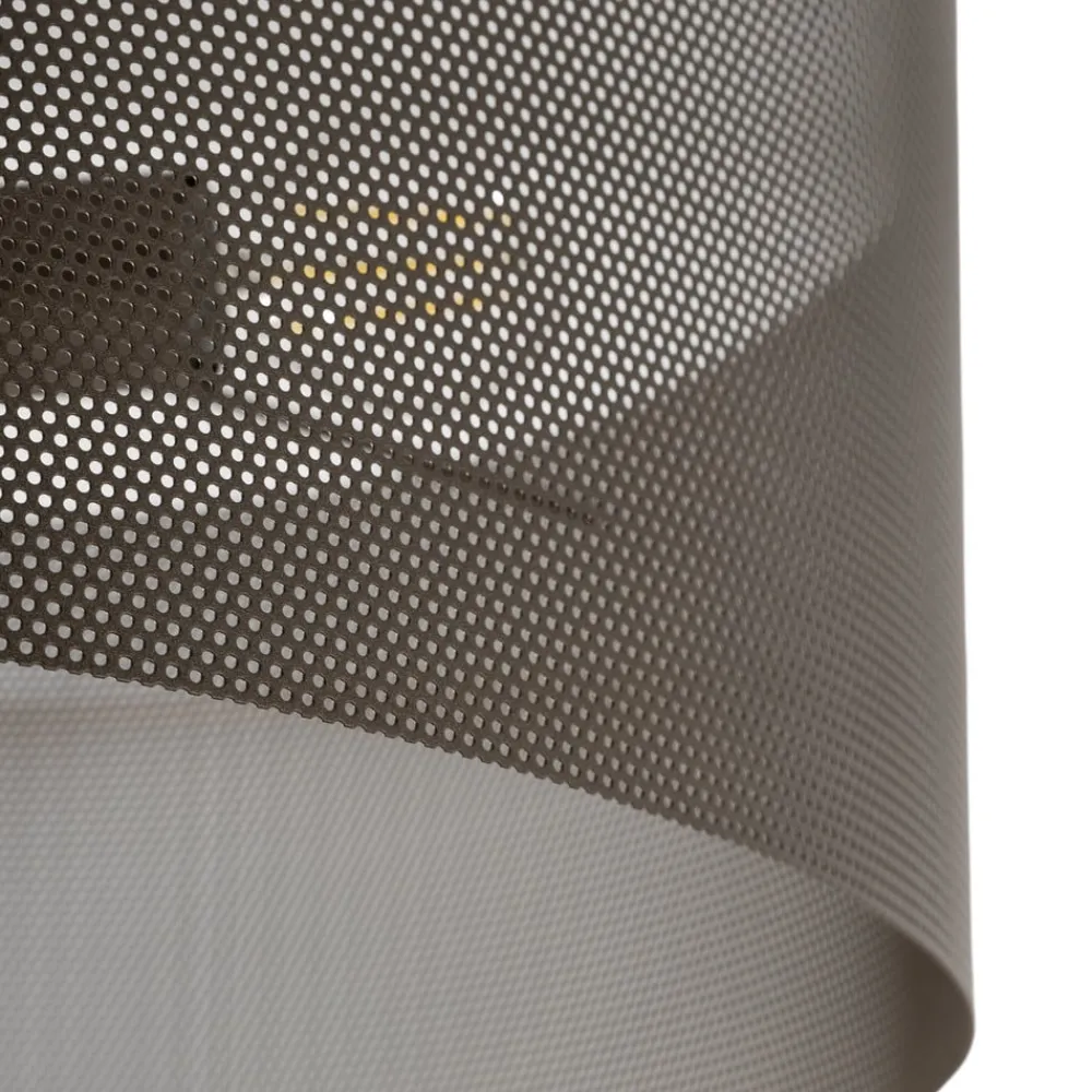 Domiluce Loftlamper > Loftlampe Zofia, kaffebrun, metal, Ø 50 cm, 3 lyskilder, E27
