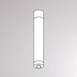 Molto Luce Skinnesystem > Loftsbeslag til Volare-skinne 7,1 cm sort