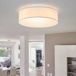 Smartwares Loftlamper|Pendellamper > Loftslampe Ceiling Dream, Ø 40 cm, tekstil, hvid
