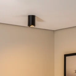 Eko-Light Loftlamper|Spotlights > Loftspot Bima, rund sort