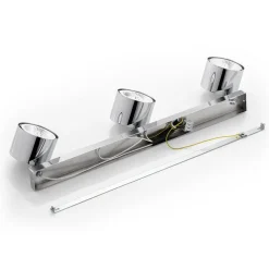 Argon Loftlamper|Loftlamper > Loftspot Chloe, justerbar, 3 lyskilder, forkromet stål