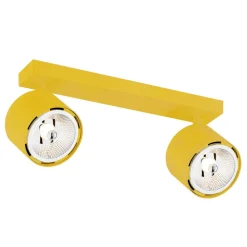 Argon Loftlamper|Loftlamper > Loftspot Chloe justerbar med 2 lyskilder, gul