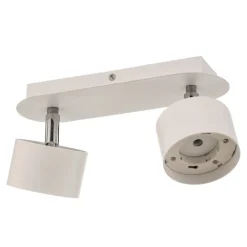 Eko-Light Loftlamper|Loftlamper > Loftspot Cloudy med 2 lyskilder, hvid