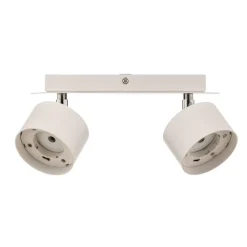 Eko-Light Loftlamper|Loftlamper > Loftspot Cloudy med 2 lyskilder, hvid