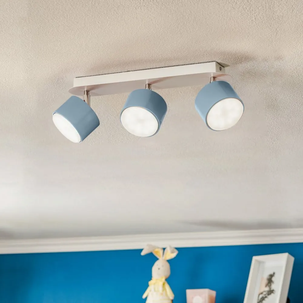 Eko-Light Loftlamper|Loftlamper > Loftspot Cloudy med 3 lyskilder, blå