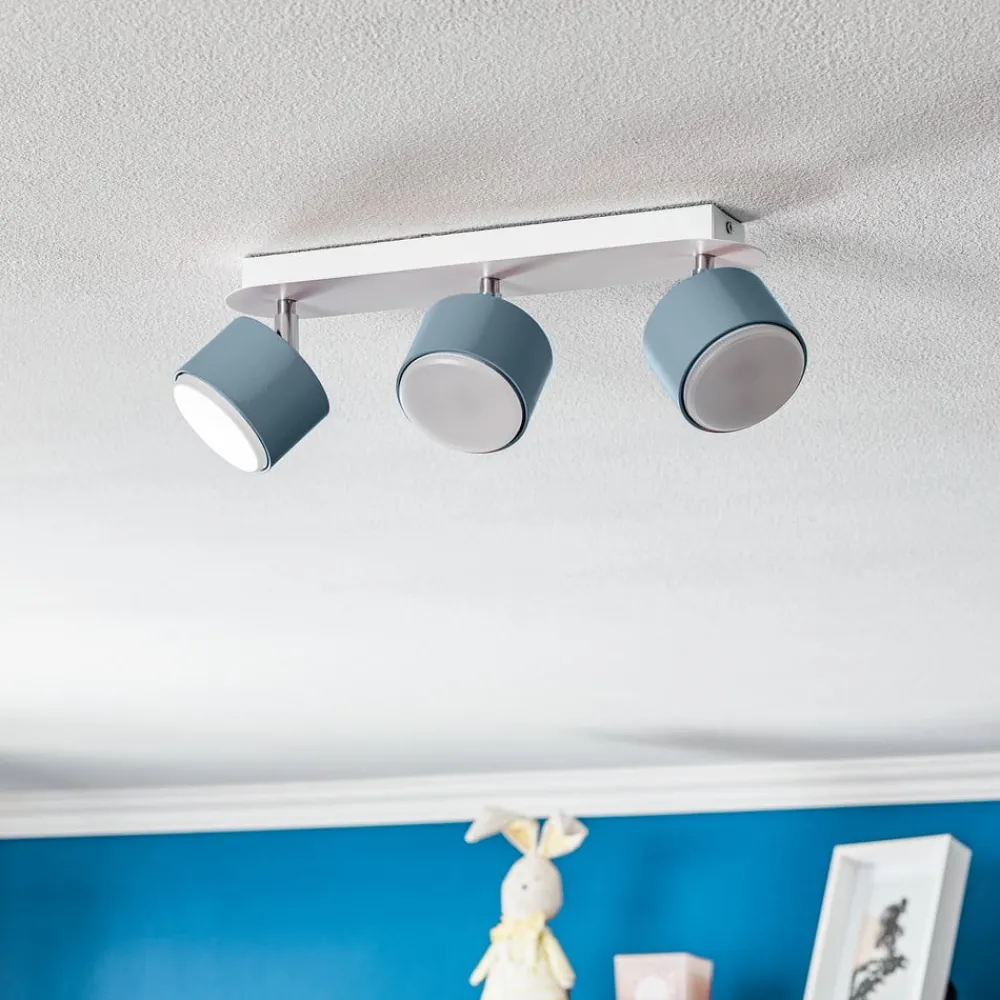 Eko-Light Loftlamper|Loftlamper > Loftspot Cloudy med 3 lyskilder, blå