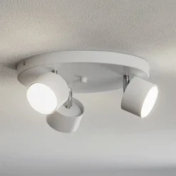 Eko-Light Spotlights > Loftspot Cloudy med 3 lyskilder, hvid rund
