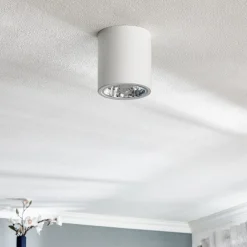 Luminex Loftlamper > Loftspot Downlight round i hvid, Ø 13,3 cm
