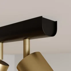 Nowodvorski Lighting Gang|Loftlamper > Loftspot Eye Spot 6 lyskilder, sort/messing
