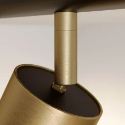 Nowodvorski Lighting Gang|Loftlamper > Loftspot Eye Spot 6 lyskilder, sort/messing