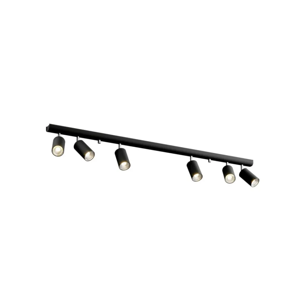 Gang|Loftlamper ^ Nowodvorski Lighting Loftspot Eye Spot med 6 lyskilder, sort