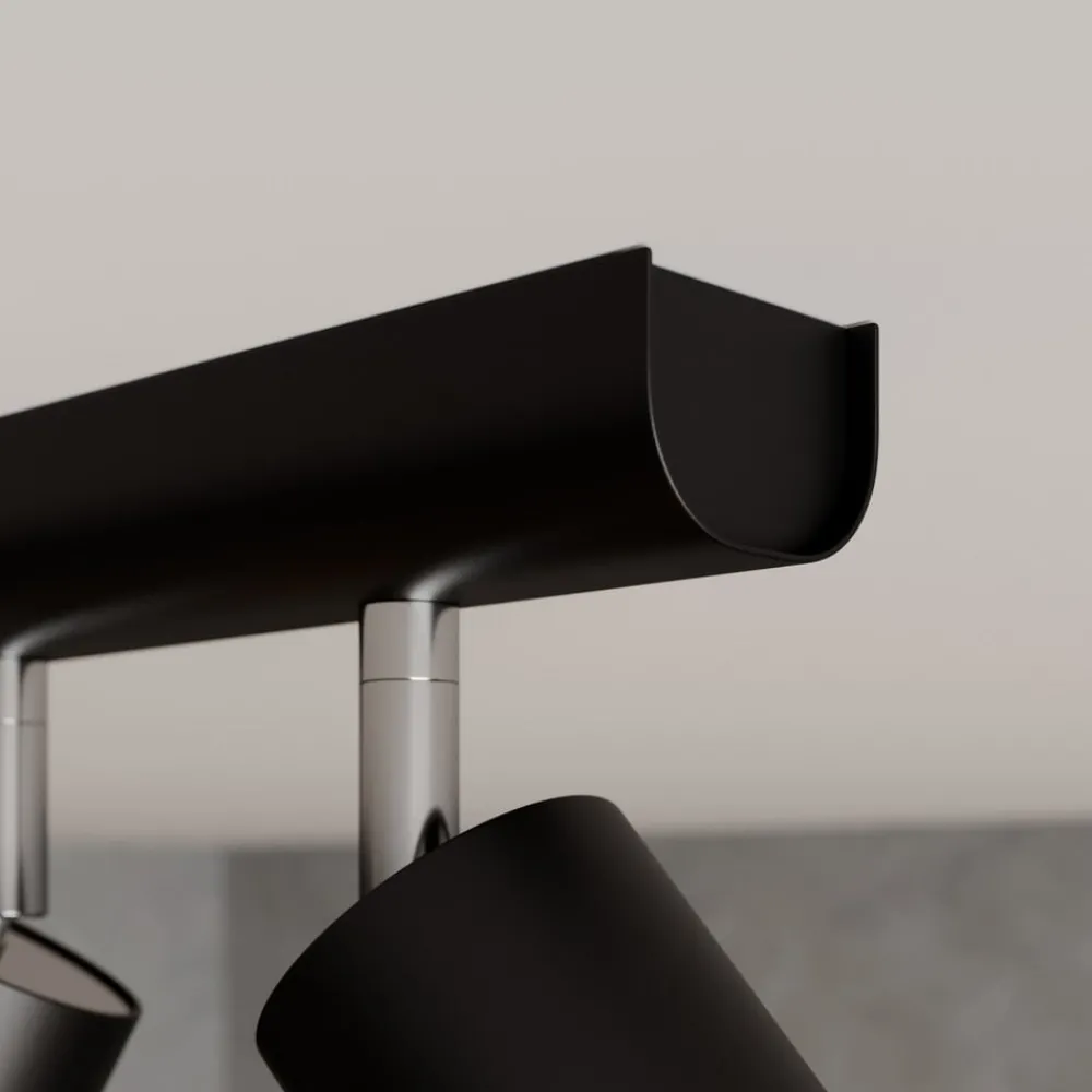 Gang|Loftlamper ^ Nowodvorski Lighting Loftspot Eye Spot med 6 lyskilder, sort