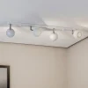 Loftlamper|Loftlamper ^ SOLLUX LIGHTING Loftspot Flame, hvid, 4 lyskilder, lang