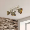 Steinhauer Loftlamper|Spotlights > Loftspot Gearwood, 3 lyskilder bronze