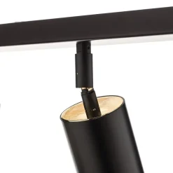 EMIBIG LIGHTING Loftlamper|Spotlights > Loftspot Kumo sort/guld med 4 lyskilder