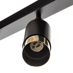 EMIBIG LIGHTING Loftlamper|Spotlights > Loftspot Kumo sort/guld med 4 lyskilder