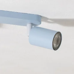 TK Lighting Loftlamper|Spotlights > Loftspot Livia, lyseblå, 35 cm, 2 lyskilder, metal, GU10