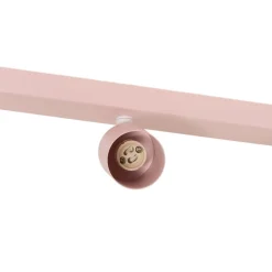 Loftlamper|Spotlights ^ TK Lighting Loftspot Livia, lyserød, 52 cm, 3 lyskilder, metal, GU10