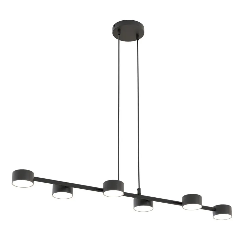 EMIBIG LIGHTING Loftlamper|Loftlamper > Loftspot, Megara, længde 80 cm, metal, 6 lyskilder.
