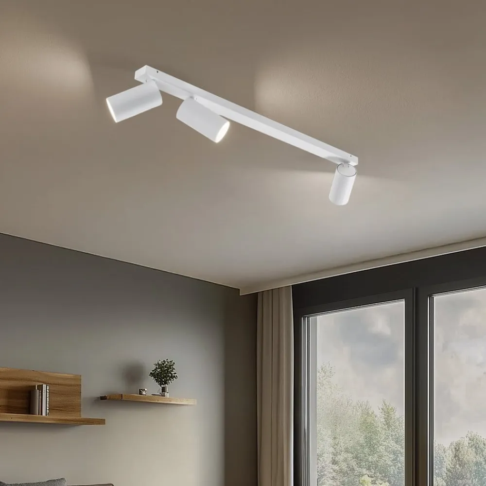 Nowodvorski Lighting Loftlamper|Loftlamper > Loftspot Mono III, 3 lyskilder, hvid, 84 cm lang, GU10