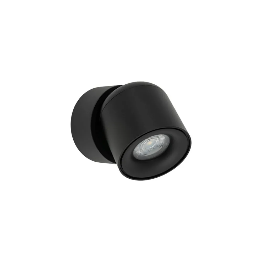 Nowodvorski Lighting Udendørs Loftlamper|Udendørs Spot > Loftspot Oscar, sort, aluminium, højde 13,5 cm, GU10