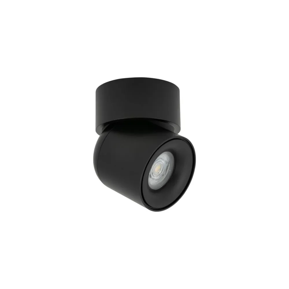 Nowodvorski Lighting Udendørs Loftlamper|Udendørs Spot > Loftspot Oscar, sort, aluminium, højde 13,5 cm, GU10