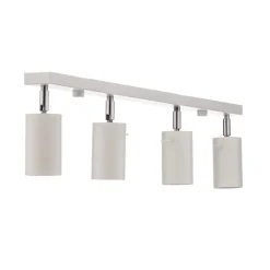 SOLLUX LIGHTING Loftlamper > Loftspot Round, hvid, 4 lyskilder lineær