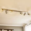 Loftlamper|Spotlights ^ SOLLUX LIGHTING Loftspot Round, krom, 6 lyskilder lineær