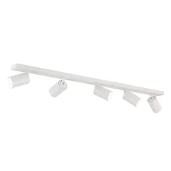 ORION Loftlamper > Loftspot Sean, hvid, 5 lyskilder, aluminium, GU10