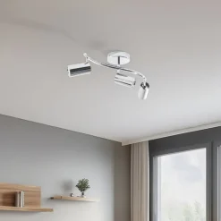 Lucea Loftlamper|Spotlights > Loftspot, spot, krom, 3 lyskilder