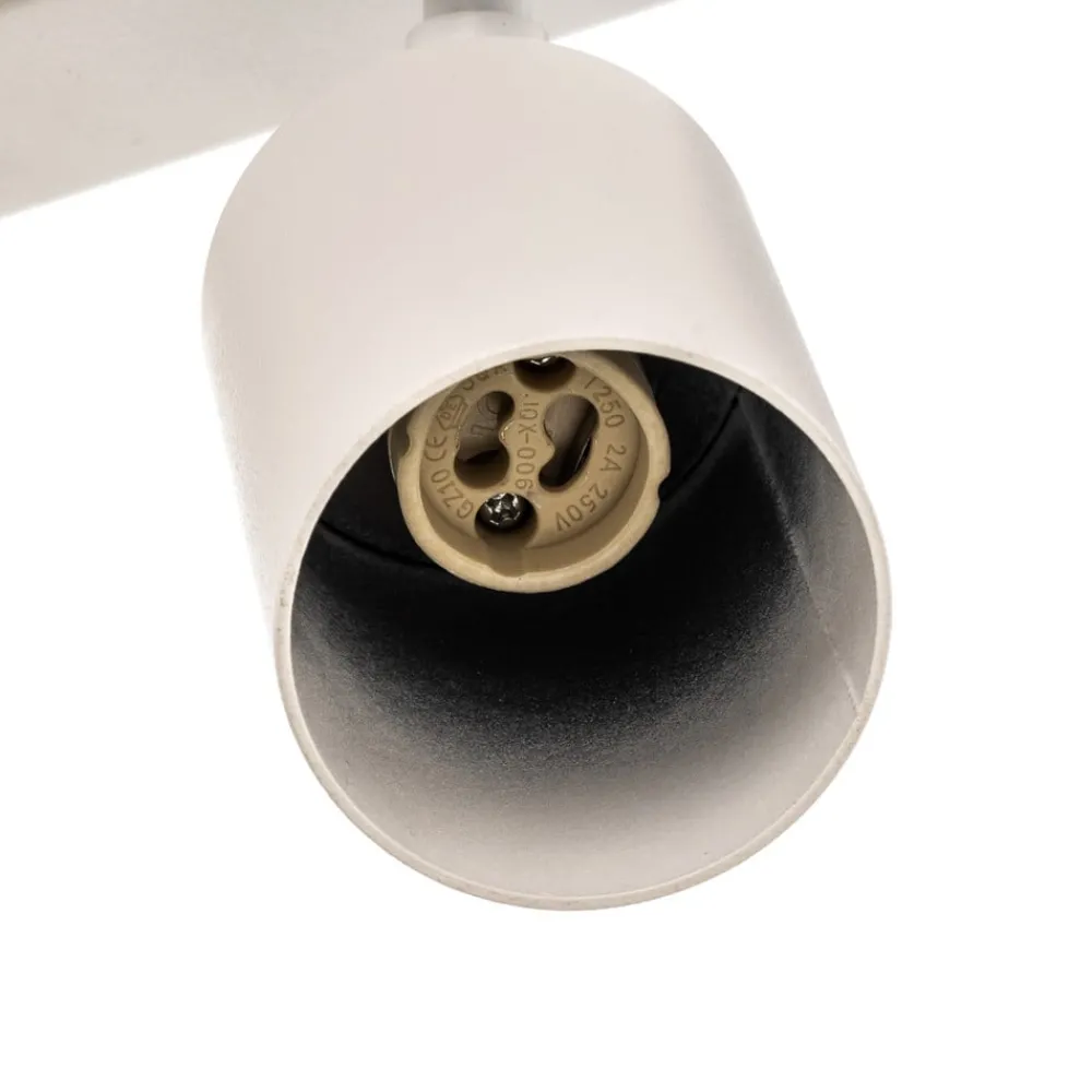 SIGMA Loftlamper|Loftlamper > Loftspot Zoom, 5 lyskilder, hvid