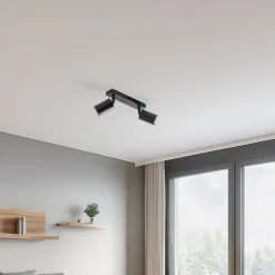 Loftlamper ^ SIGMA Loftspot Zoom, 2 lyskilder, sort