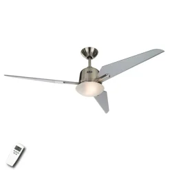 Loftventilatorer ^ CasaFan Loftsventilatoren Eco Aciatos, sølg, 132 cm
