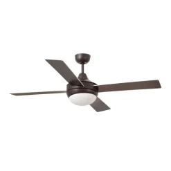 FARO BARCELONA Loftventilatorer > Loftsventilator Icaria L med lysebrun/mahogni