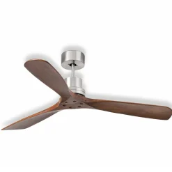 FARO BARCELONA Loftventilatorer > Loftsventilator Lantau fjernbetjening, valnød/stål