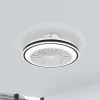 EGLO Loftventilatorer > Loftventilator Almeria LED CCT, hvid/sort