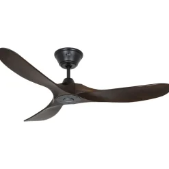 Loftventilatorer ^ CasaFan Loftventilator Eco Genuino 122 sort/valnøddetræ
