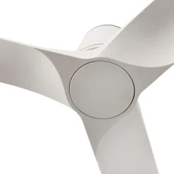 FARO BARCELONA Loftventilatorer > Loftventilator Hey S, hvid, DC-motor, støjsvag, Ø 90 cm