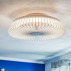 Mantra Iluminación Loftventilatorer > Loftventilator Himalaya LED, app, fjernbetjening, hvid