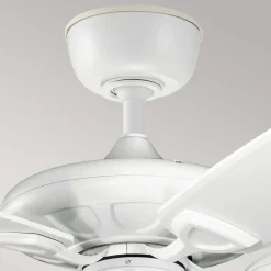 KICHLER Loftventilatorer > Loftventilator Kevlar 60 IP44, hvid, Ø 152 cm